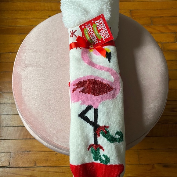 Cozy Flamingo π¦©π Socks NWT π3 items for $20π - Picture 5 of 5